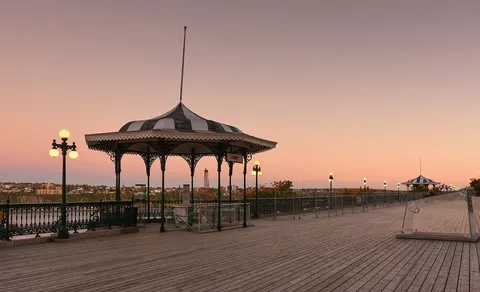 Kiosque Victoria et promenade de la terrasse Dufferin