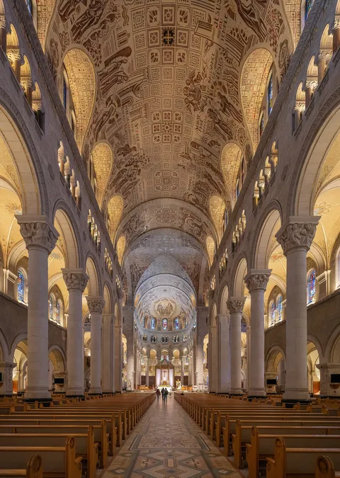 Voûtes et mosaïques de la Basilique Sainte-Anne-de-Beaupré