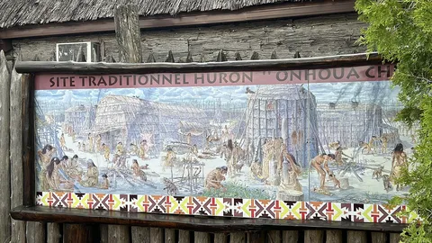 Artisanat traditionnel, raquettes et canots hurons-wendat